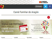 Tablet Screenshot of carnefamiliar.es